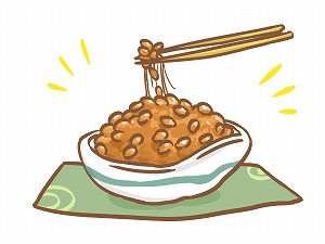 納豆の糸