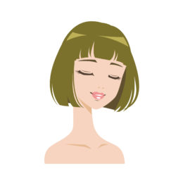 ストレートヘアー