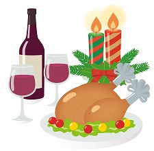 クリスマスの料理